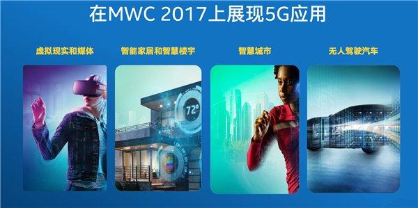 Intel MWC 2017展出的5G应用